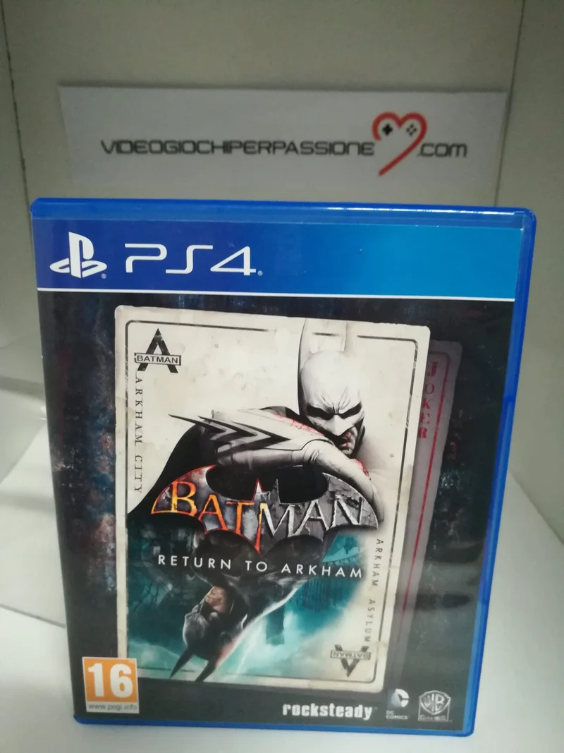 BATMAN RETURN TO ARKHAM PS4 (usato garantito)(versione italiana)
