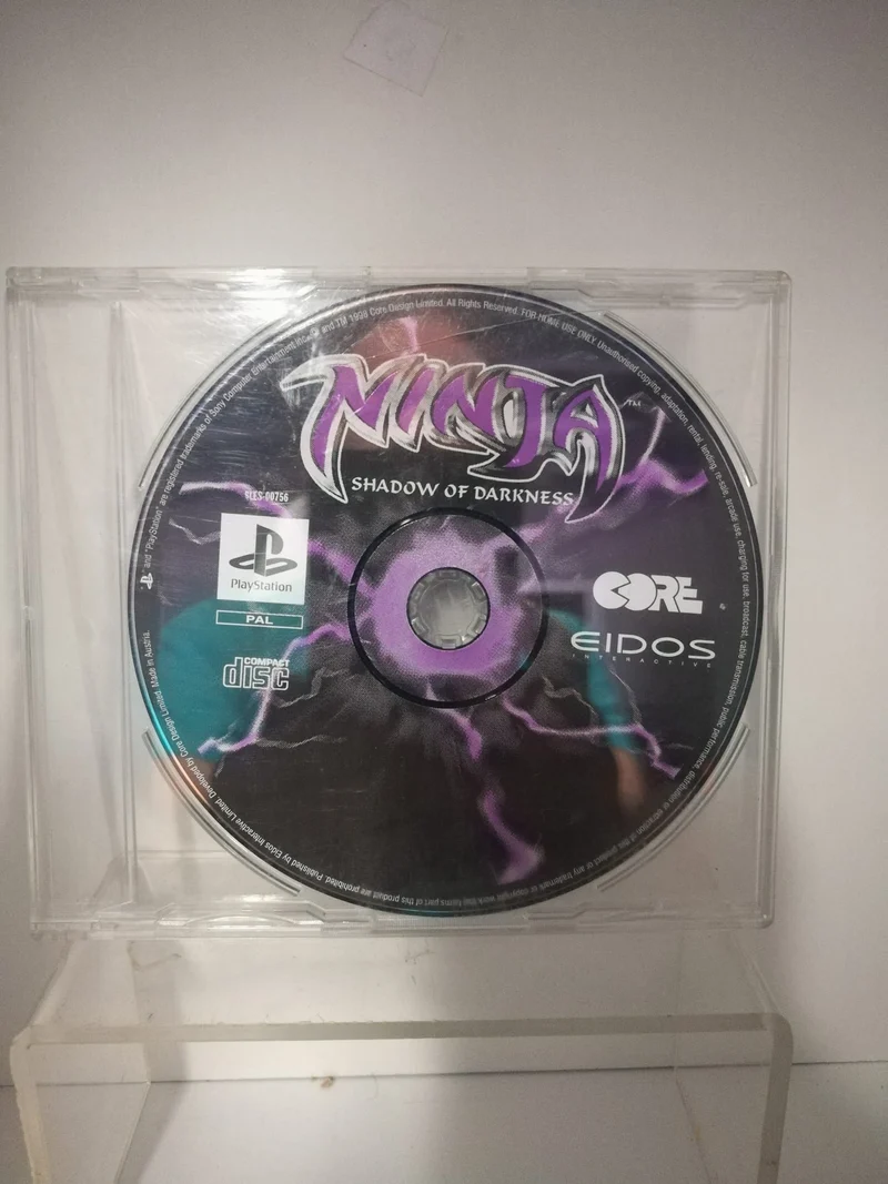 NINJA SHADOW OF DARKNESS PS1 PAL (usato garantito)(solo disco)