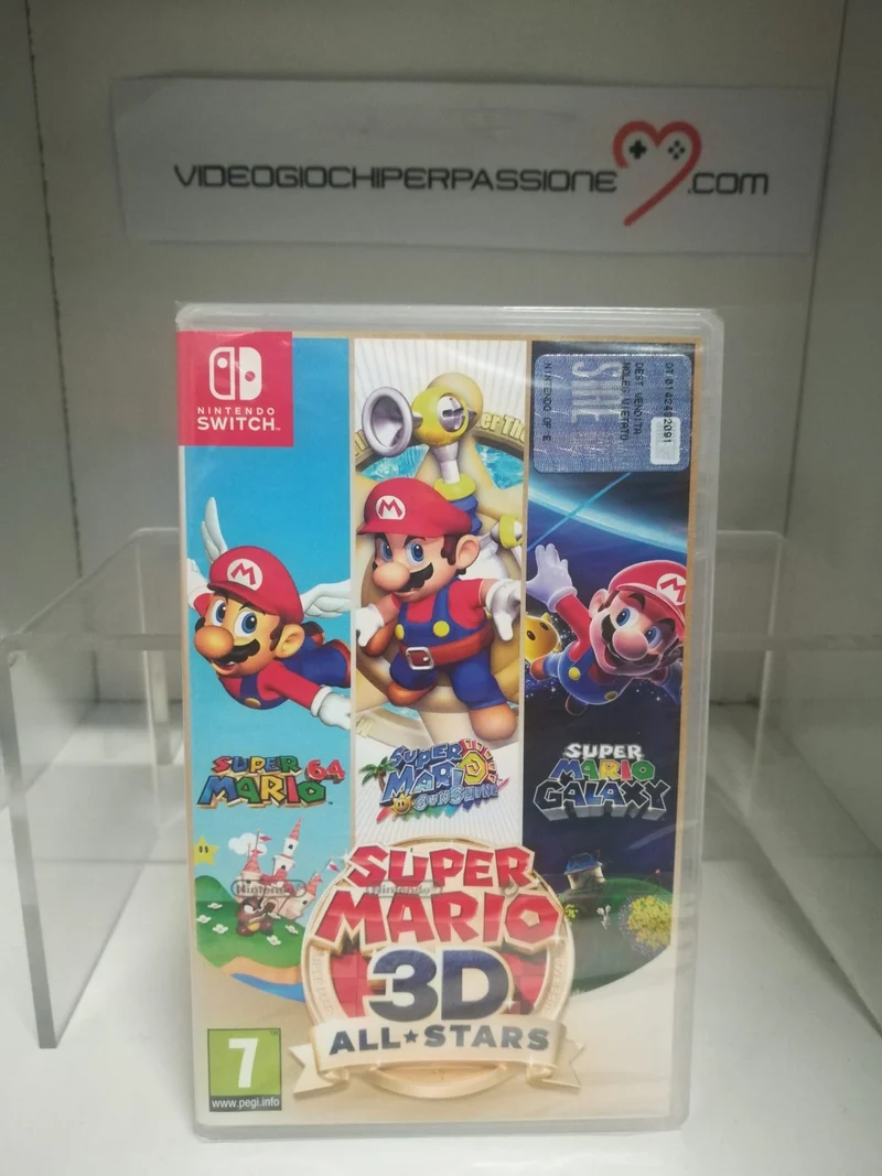 Super Mario 3D All-Stars Edizione Italiana Nintendo Switch Quantità Limitate