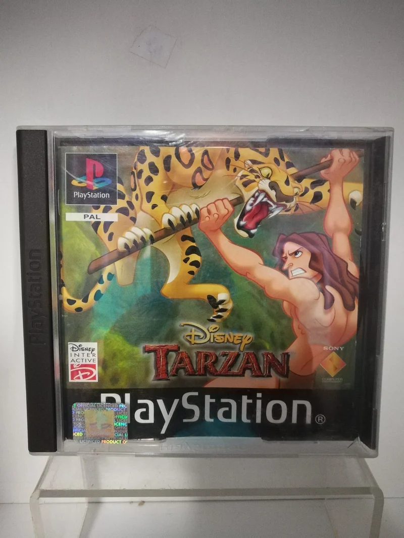DISNEY TARZAN PS1 (versione italiana)(usato garantito)(manca la copertina d'avanti)