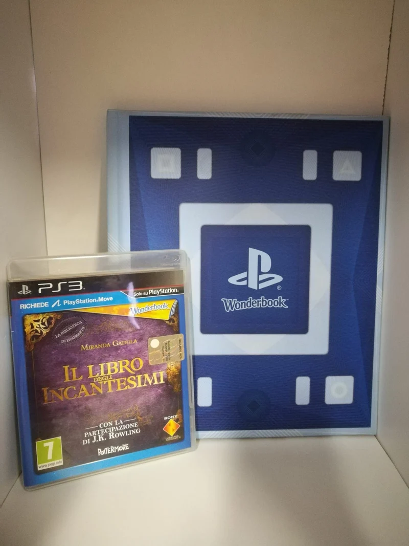 WONDERBOOK : IL LIBRO DEGLI INCANTESIMI PS3 (versione italiana)(usato garantito)