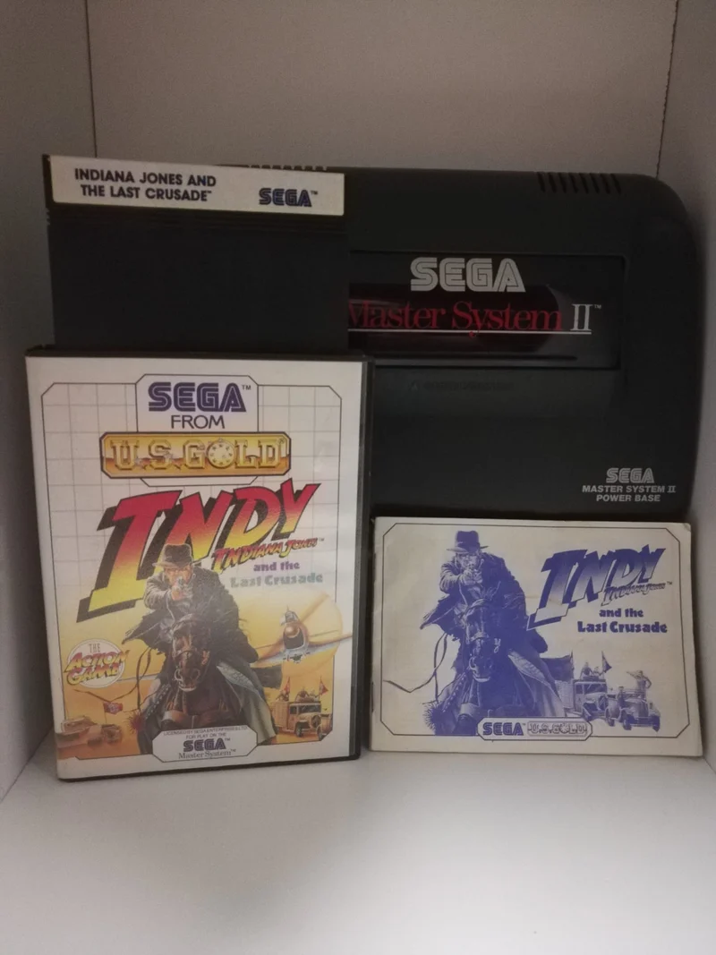 INDY INDIANA JONE AND THE LAST CRUSADE SEGA MASTER SYSTEM (usato garantito)