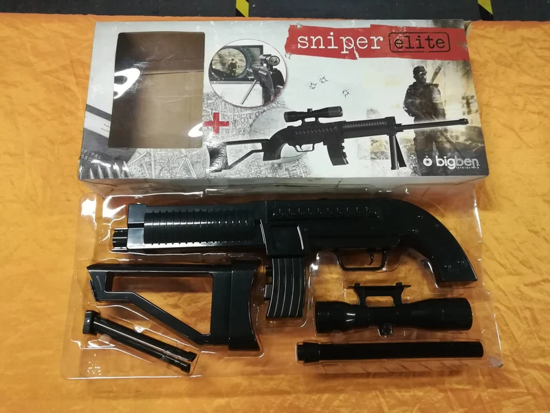 SNIPER ELITE NINTENDO WII SOLO FUCILE ORIGINALE (usato)
