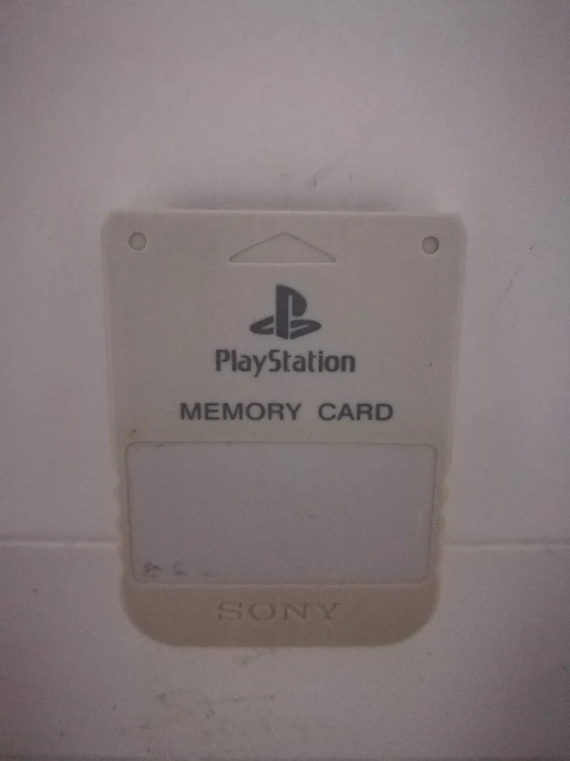 MEMORY CARD PLAYSTATION ONE PS 1 (usato garantito)