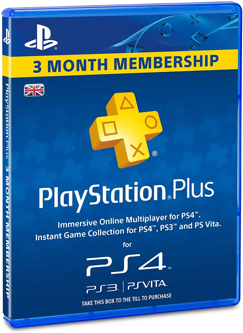 PLAYSTATION PLUS ABBONAMENTO 3 MESI (inglese ci vuole l'account inglese)NUOVO