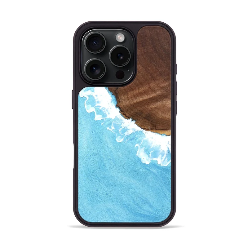 iPhone 16 Pro Wood Phone Case - Novalee (Coastal, 829647)