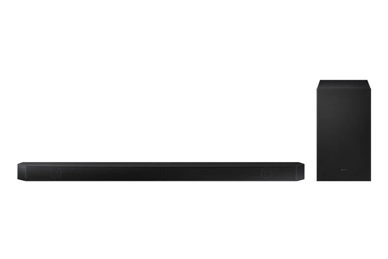 Samsung Soundbar HW-Q700B/ZF con subwoofer 3.1.2 canali 320W, audio 3D wireless ottimizzato, effetto cinema surround