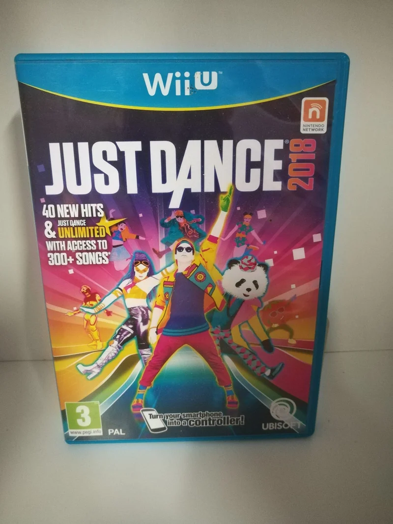 JUST DANCE 2018 WII U NINTENDO (versione inglese) (usato garantito)