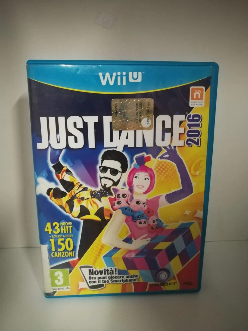 JUST DANCE 2016 WII U NINTENDO (versione italiana)(usato garantito)