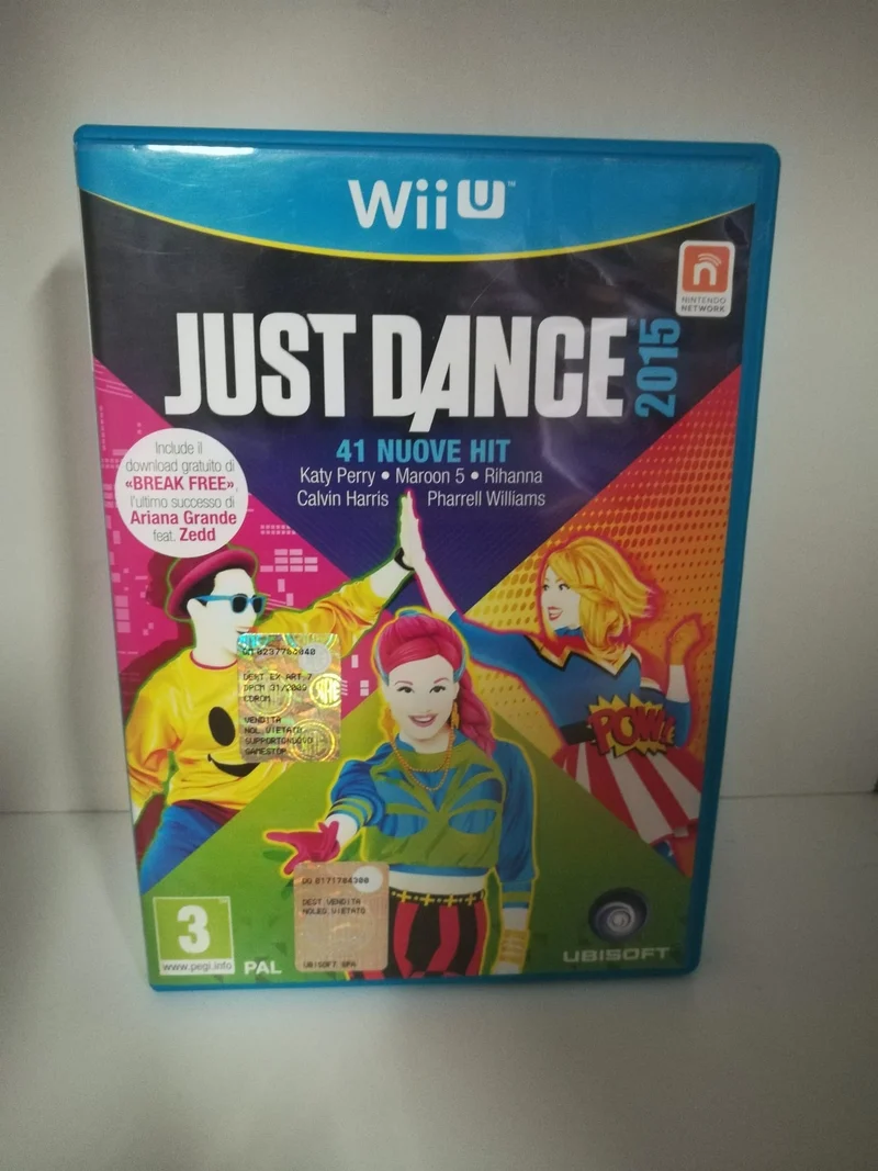 JUST DANCE 2015 WII U NINTENDO (versione italiana)(usato garantito)
