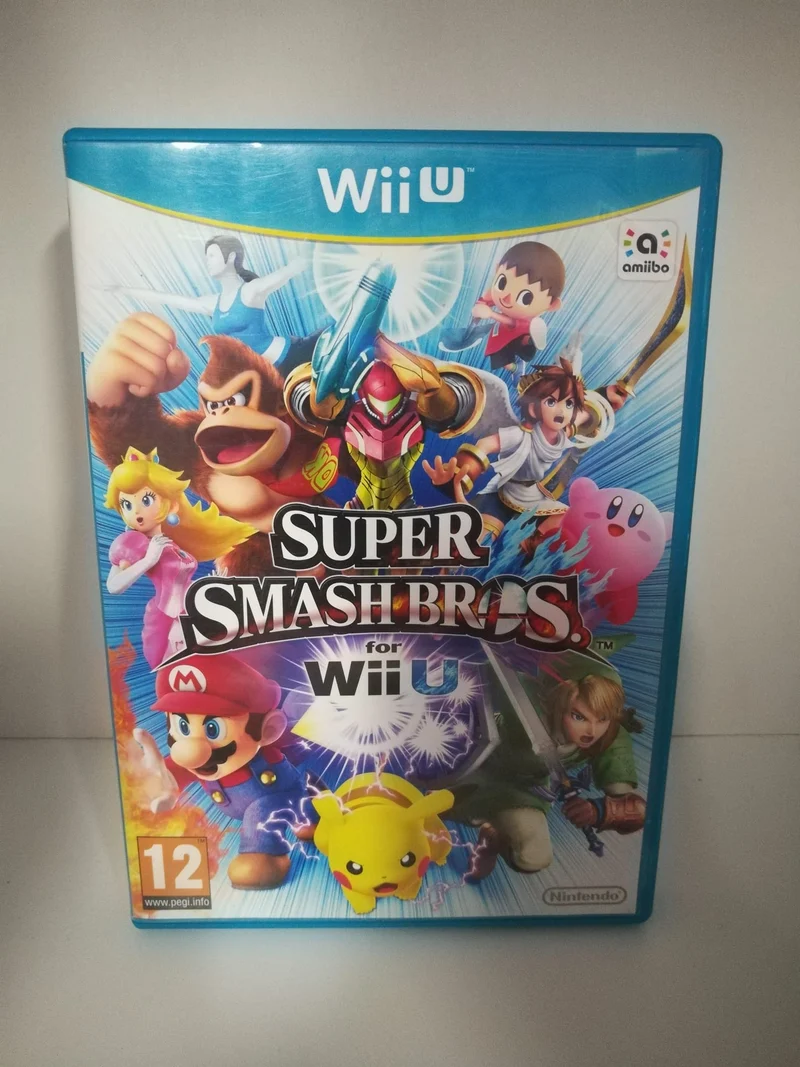 SUPER SMASH BROS FOR WII U NINYENDO (versione europea)(usato garantito)