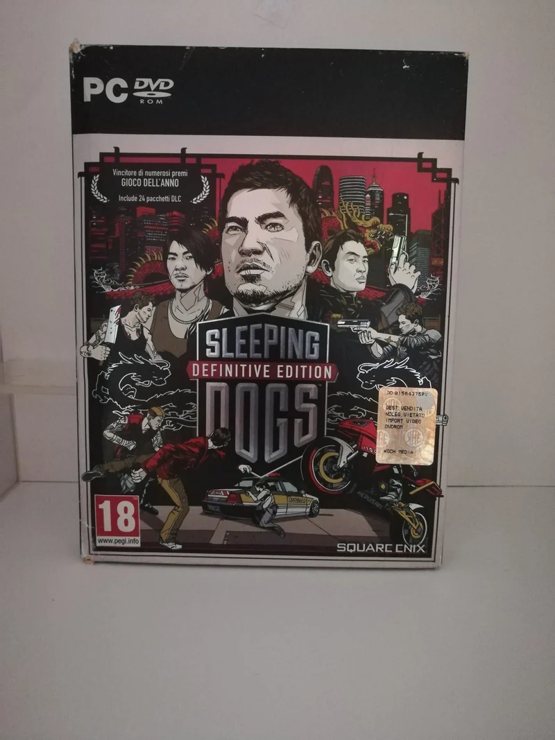 SLEEPING DOGS DEFINITIVE EDITION PC GAME (esposizione fiera)NUOVO