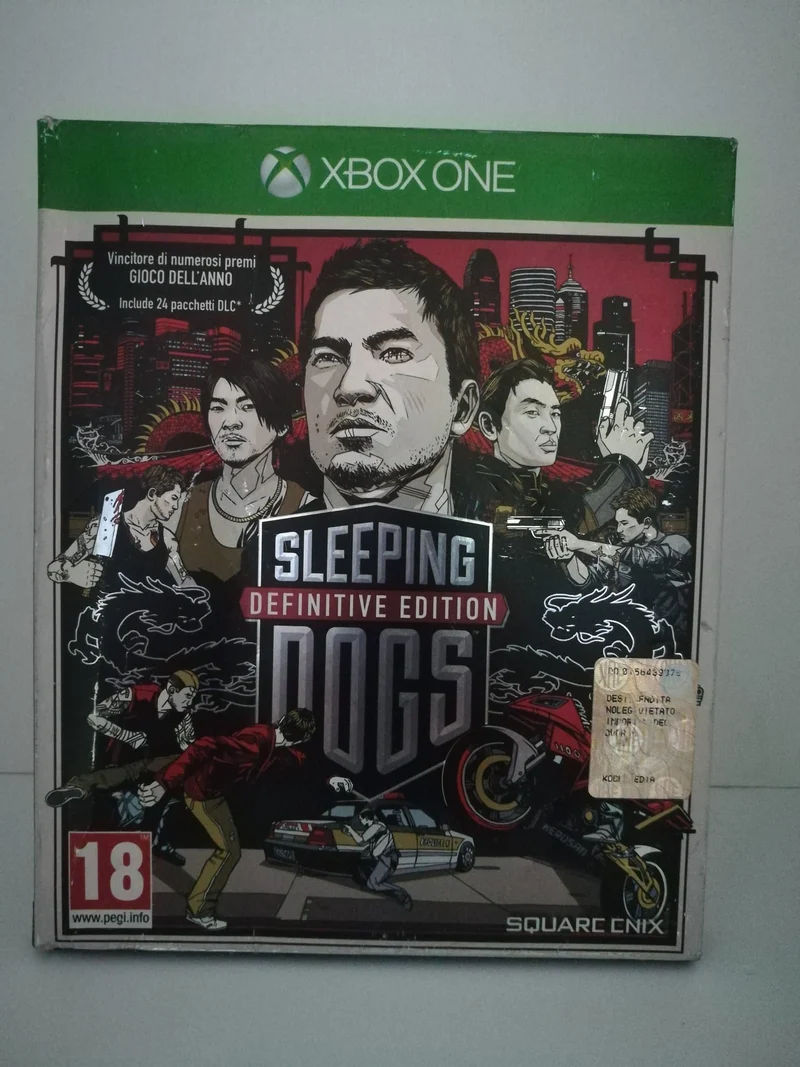 SLEEPING DOGS DEFINITIVE EDITION XBOX ONE (versione italiana)(esposizione fiera)NUOVO