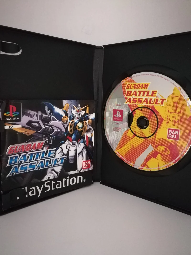 GUNDAM BATTLE ASSAULT PS1 (versione europea)(usato garantito)(senza custodia rubata in fiera)