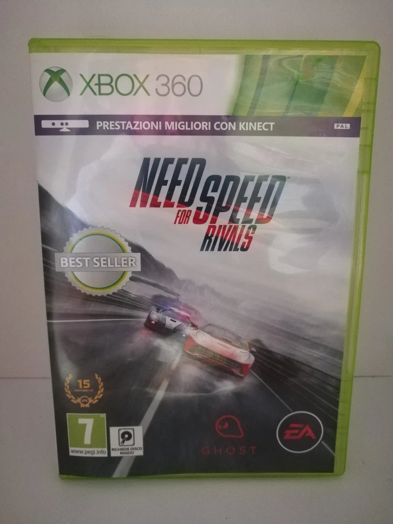 NEED FOR SPEED RIVALS XBOX 360 (completamente in italiano)(usato garantito)