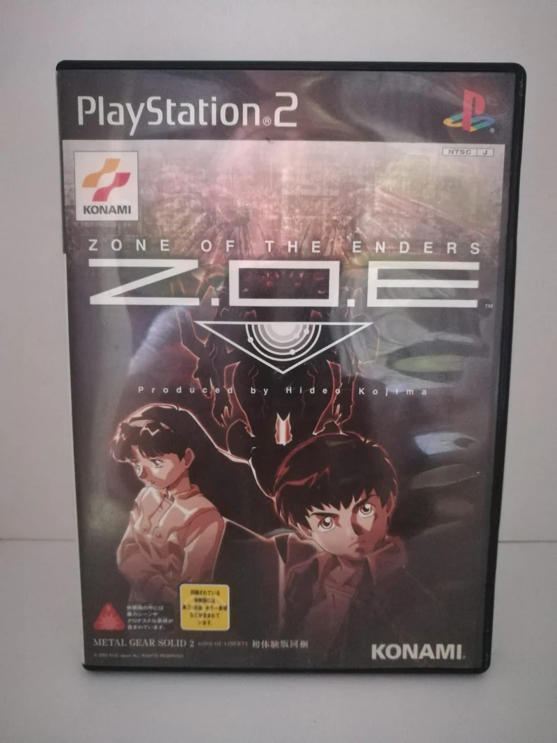 ZON OF THE ENDERS PS2 (versione japan)(ntsc-j)(usato garantito)PRODUCED BY HIDEO KOJIMA