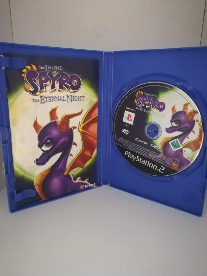 THE LEGEND OF SPYRO THE ETERNAL NIGHT PS2 (senza custodia-rubata in fiera)VERSIONE ITALIANA