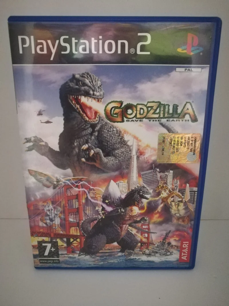 GODZILLA : SAVE THE EARTH PS2 (senza manuale)(usato garantito)