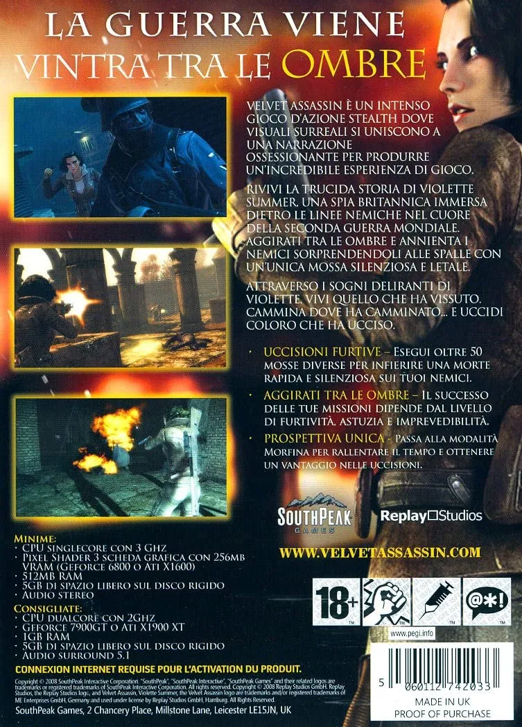 VELVET ASSASSIN PC GAME