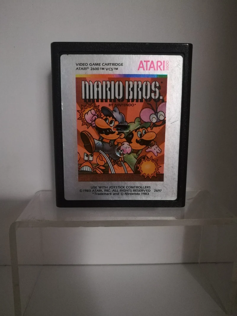 MARIO BROS BY NINTENDO PER ATARI 2600