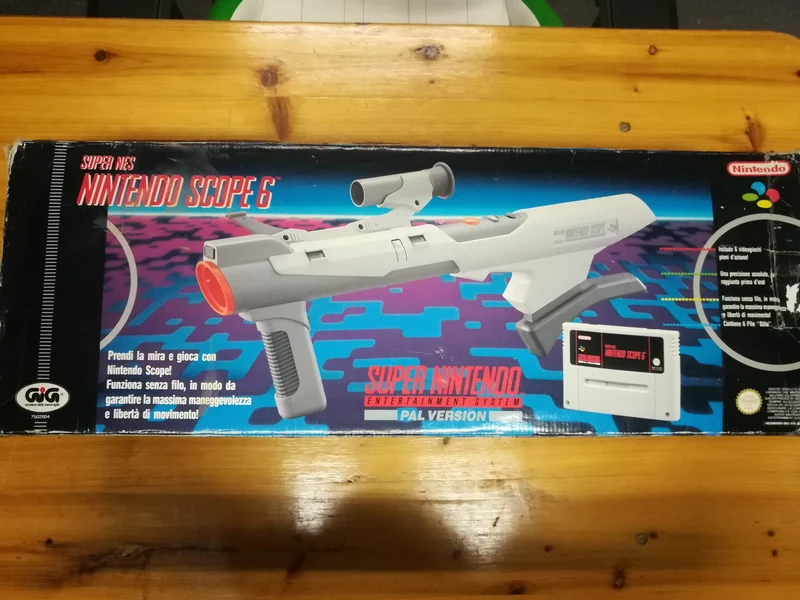 SUPER NES NINTENDO SCOPE 6