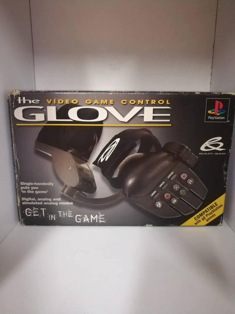 VIDEO GAME CONTROL THE GLOVE per PLAYSTATION ONE