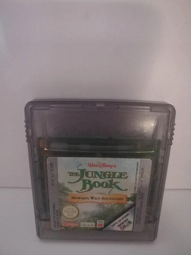 THE JUNGLE BOOK MOWGLI'S WILD ADVENTURE GAME BOY COLOR NINTENDO