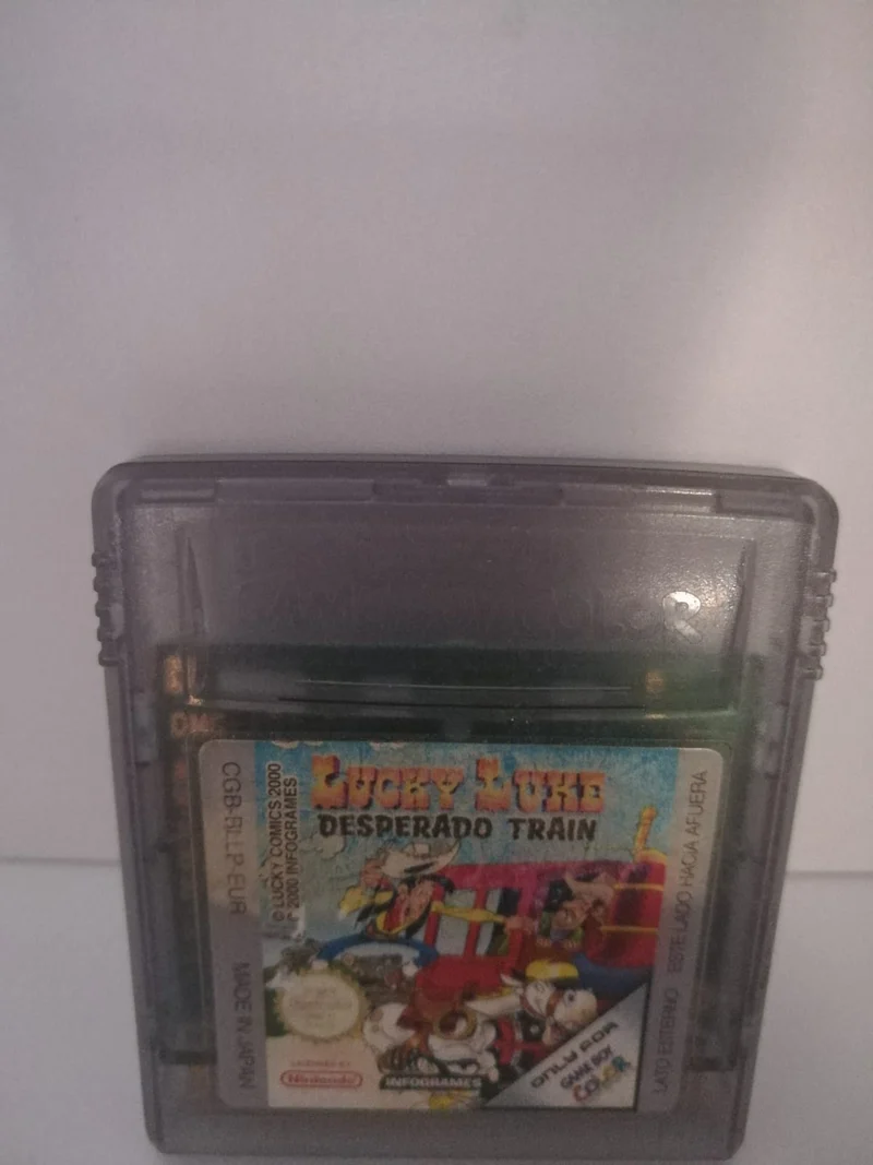 LUCKY LUKE DESPERADO TRAIN GAME BOY COLOR NINTENDO