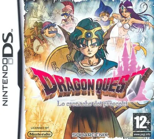 DRAGON QUEST LE CRONACHE DEI PRESCELTI NINTENDO DS (versione italiana)RARO