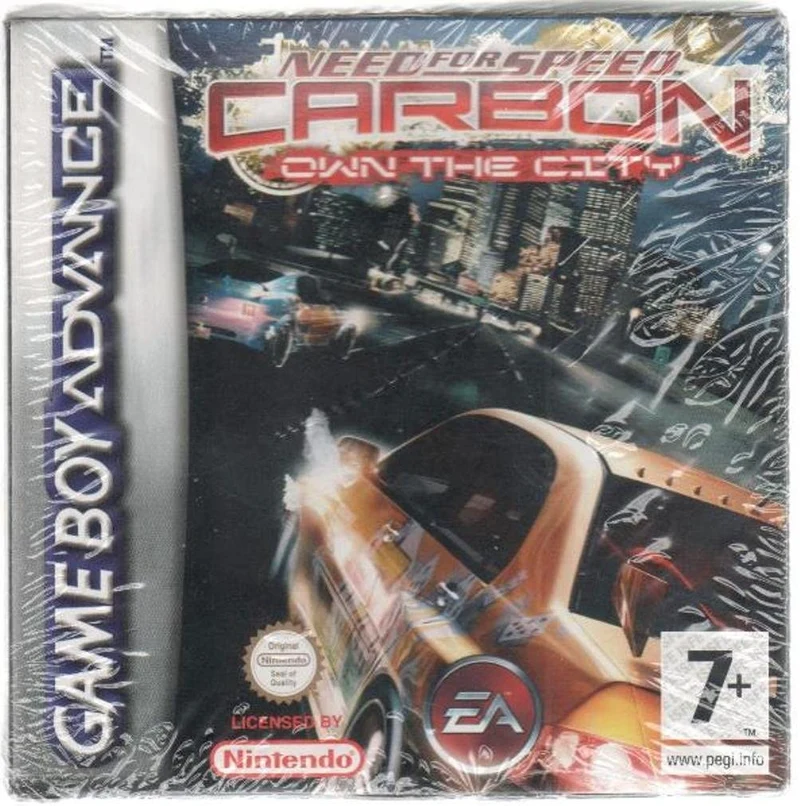 NEED FOR SPEED CARBON OWN THE CITY NINTENDO GBA