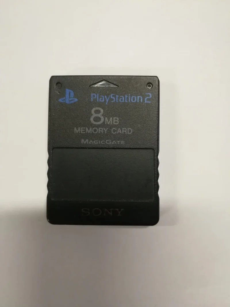 MEMORY CARD 8MB PS2 (usata)(originale)