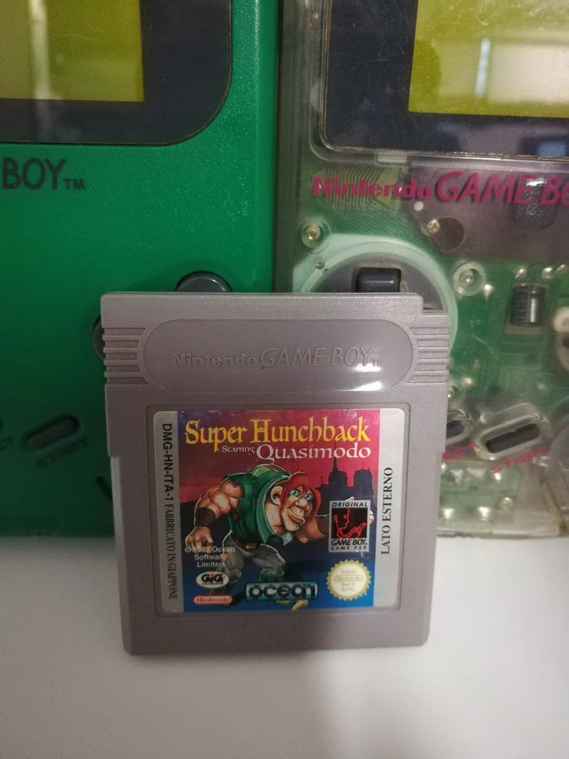 SUPER HUNCHBAK SCAMNG QUASIMODO NINTENDO GAME BOY (versione italiana)