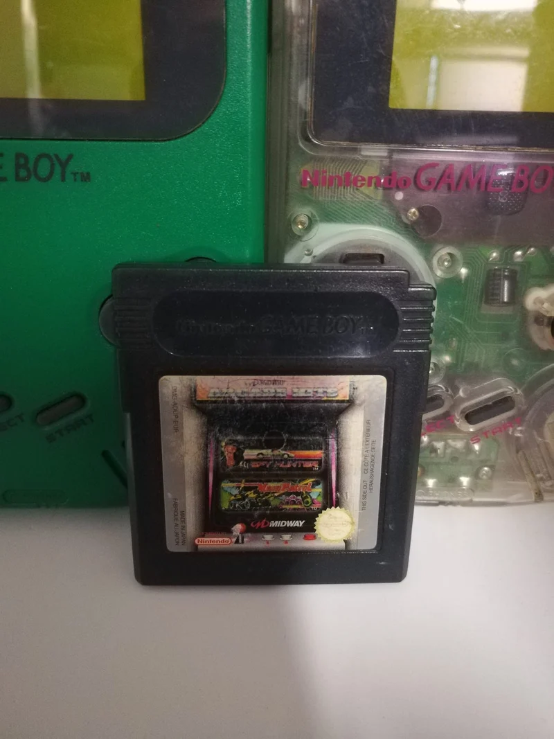 NINTENDO GAME BOY MIDWAY ARCADE HITS -SPY HUNTER-MOON PATROL (versione europea)
