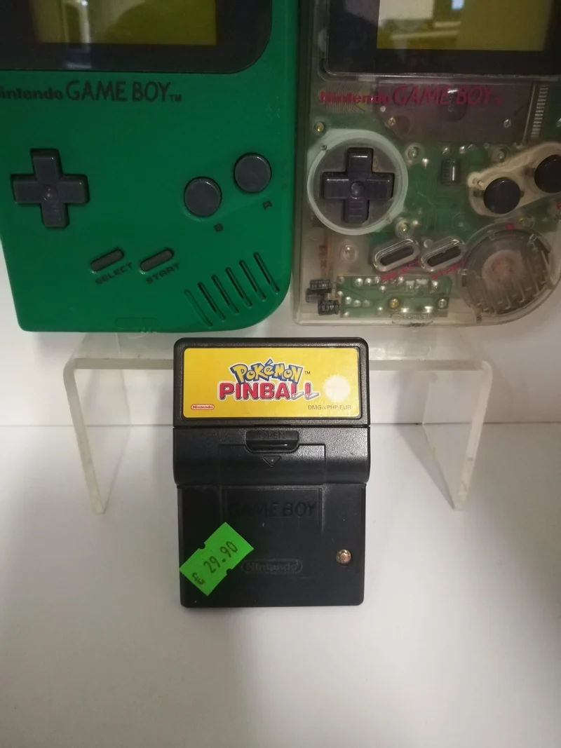 POKEMON PINBALL GAME BOY(versione europea)(USATO)