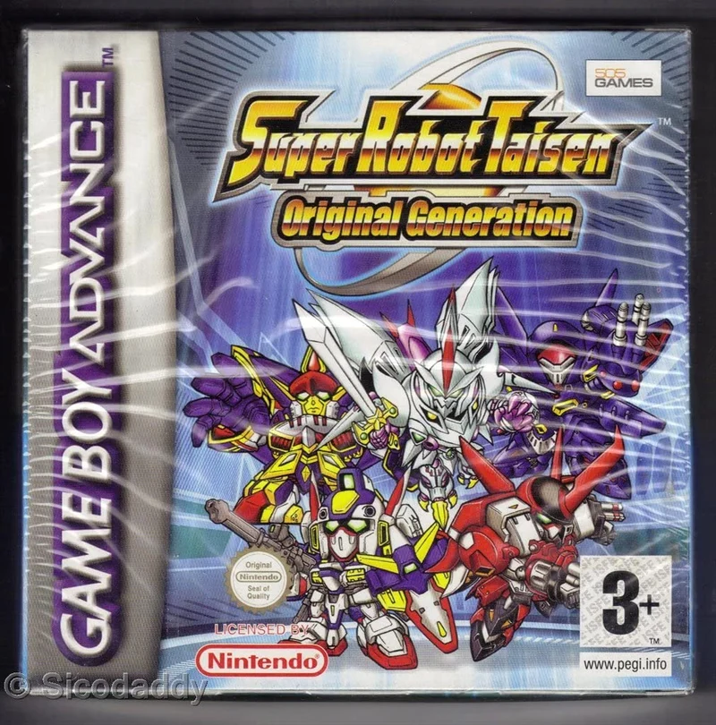 SUPER ROBOT TAISEN ORIGINAL GENERATION NINTENDO GBA (versione europea)