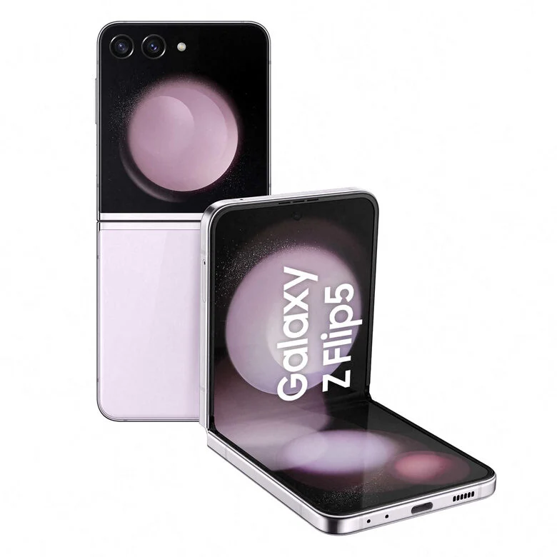Samsung Galaxy Z Flip5 RAM 8GB Display 3,4" Super AMOLED/6,7" Dynamic AMOLED 2X Lavender 256GB