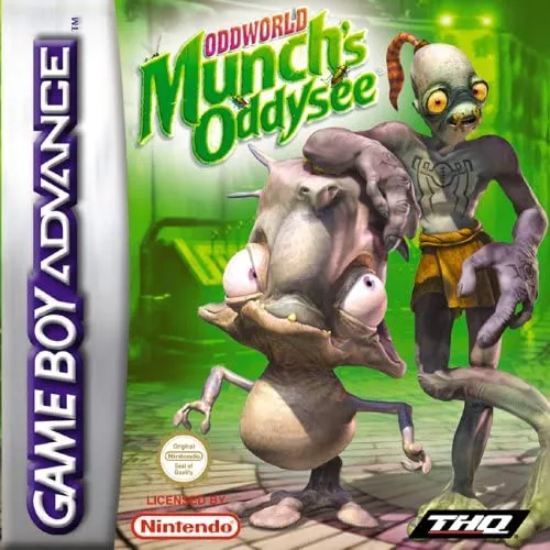 ODDWORLD MUNCH'S ODDYSEE NINTENDO GBA (versione europea)