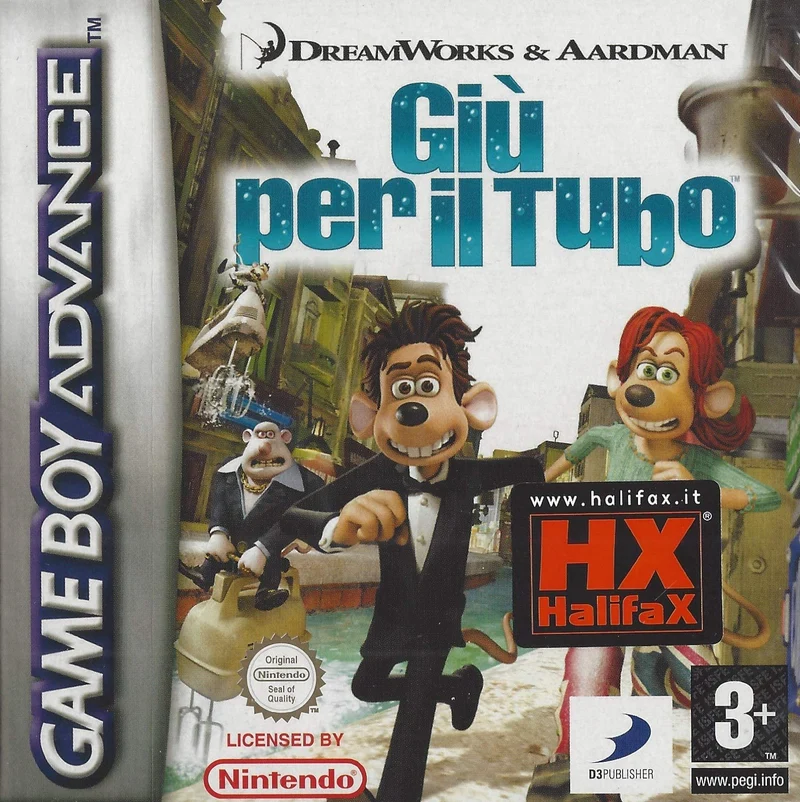 GIU PER IL TUBO NINTENDO GBA (versione italiana)