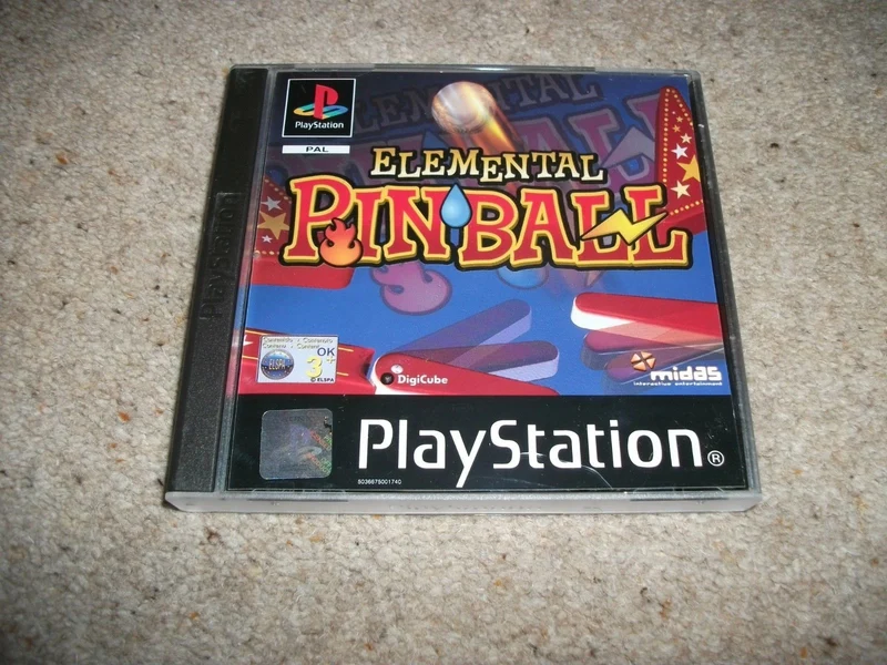 ELEMENTAL PINBALL PS1 (versione italiana)