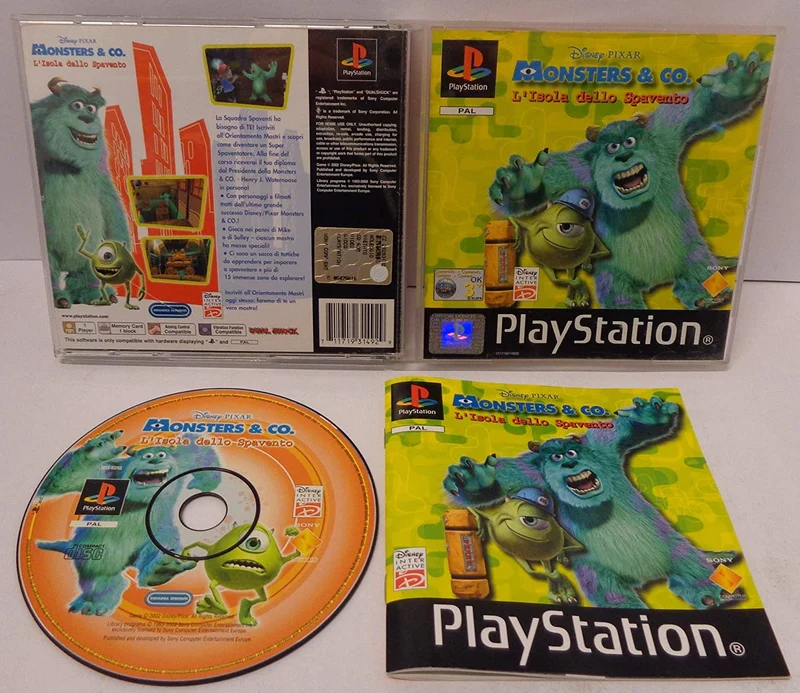 DISNEY/PIXAR MONSTERS & CO. L'ISOLA DELLO SPAVENTO PS1 (versione italiano)