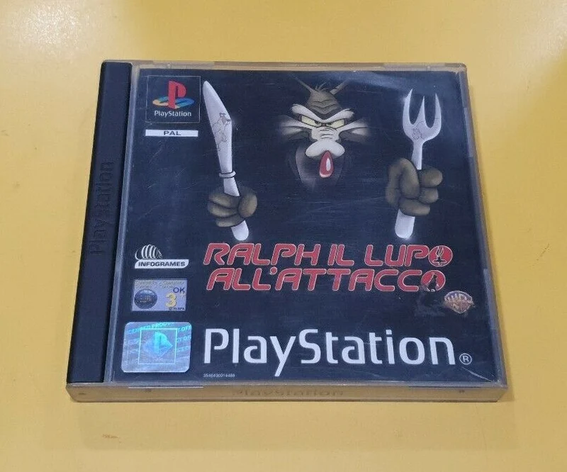 RALPH IL LUPO ALL'ATTACCO PS1 (versione italiana)(usato garantito)