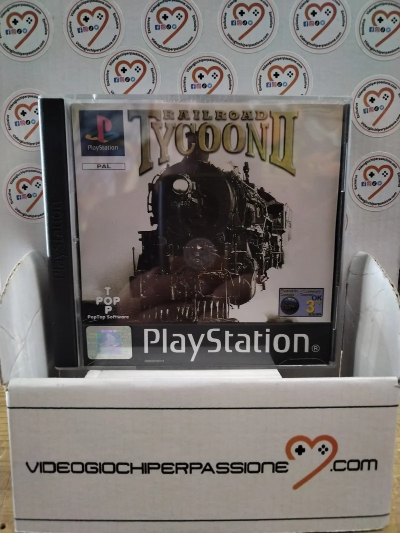 RAILROAD TYCOON II PS1 (versione italiana, spagnola)