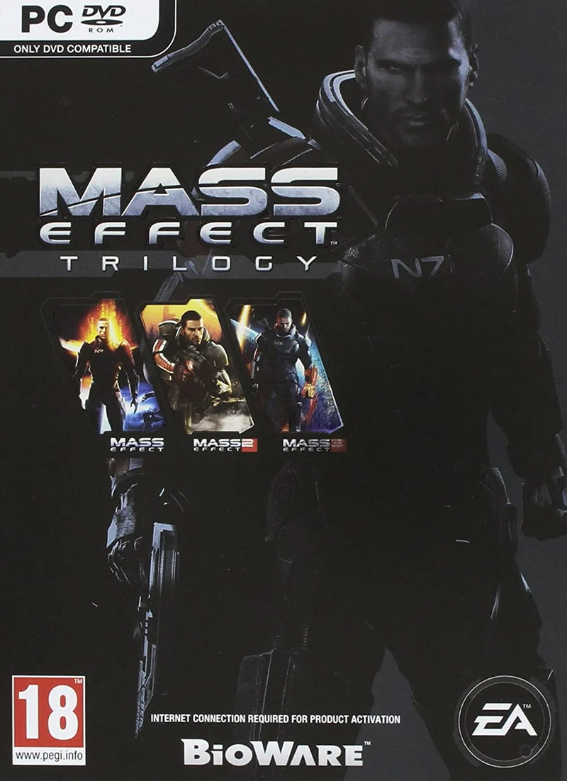 MASS EFFECT TRILOGY PC (versione inglese)
