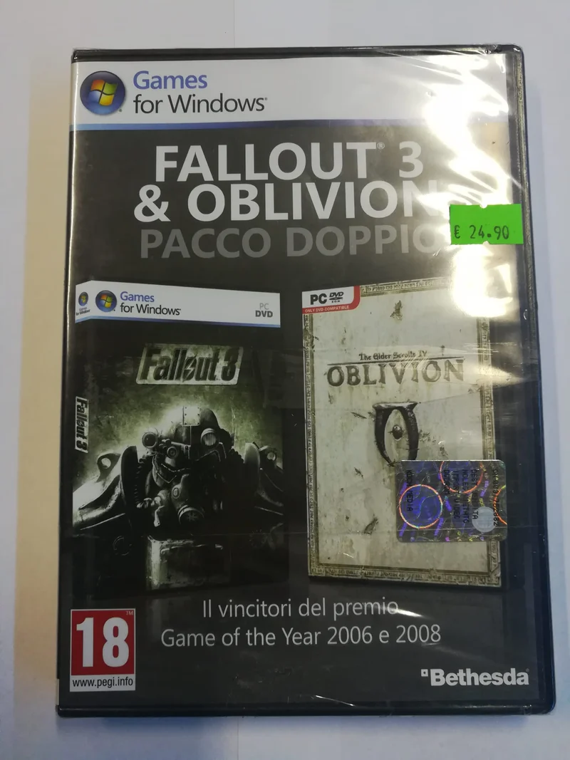 FALLOUT 3 & THE ELDER SCROLLS IV: OBLIVION PC (versione italiana)