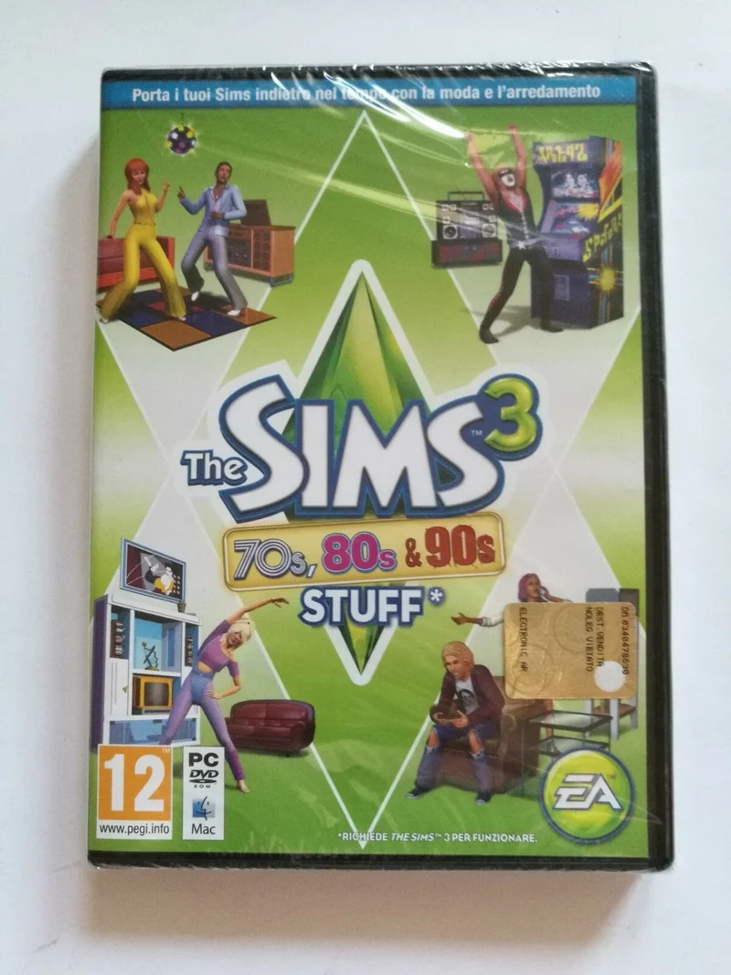 THE SIMS 3 70s,80s&90s stuff PC (versione italiana)
