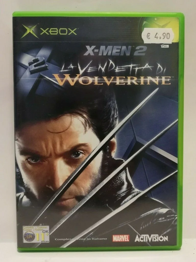 X-MEN 2 LA VENDETTA DI WOLVERINE XBOX (completamente in italiano)