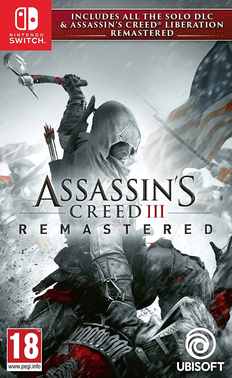 ASSASSIN'S CREED III REMASTERED NINTENDO SWITCH (versione inglese)