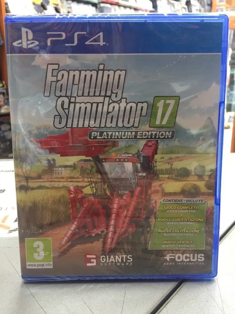 FARMING SIMULATOR 17 PLATINUM EDITION PS4 (versione italiana)