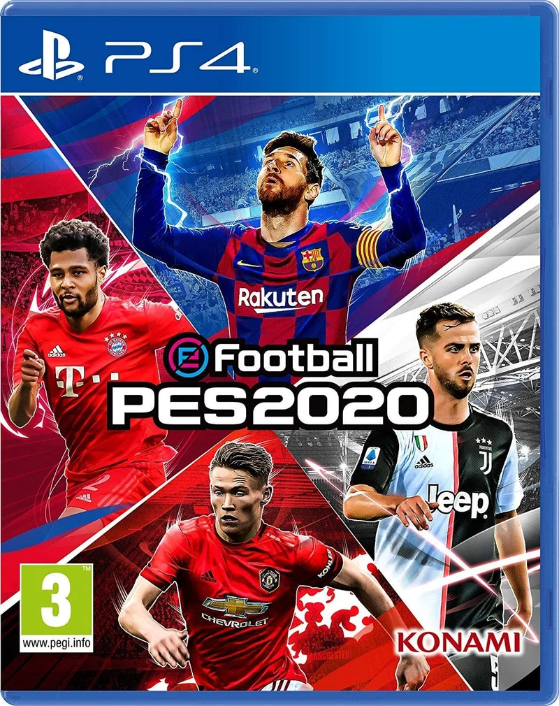eFOOTBAL PES 2020 Playstation 4 (versione inglese) Con italiano
