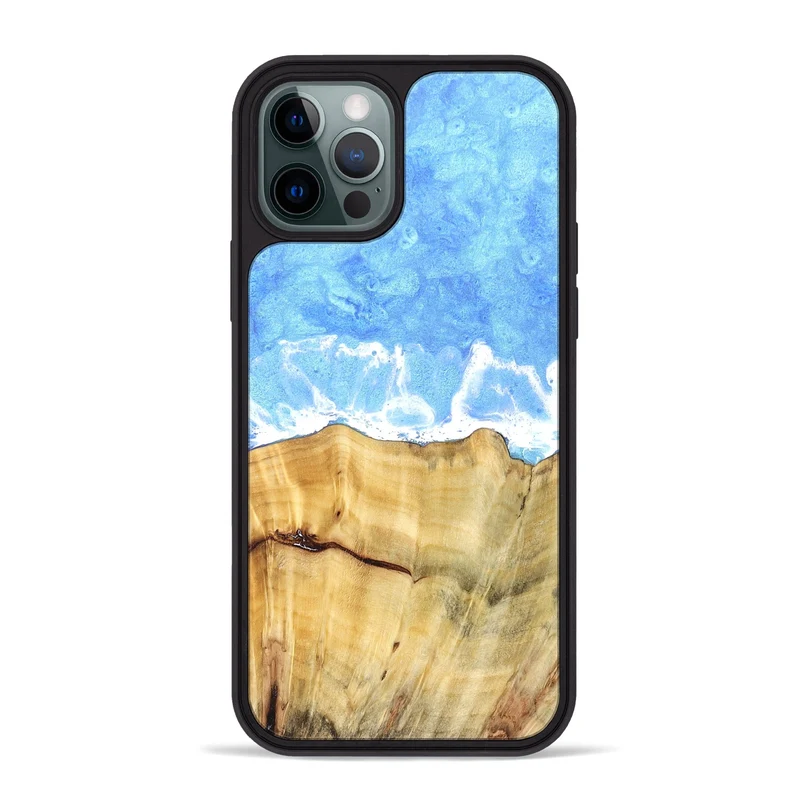 iPhone 12 Pro Max Wood Phone Case - Maybell (Coastal, 829681)